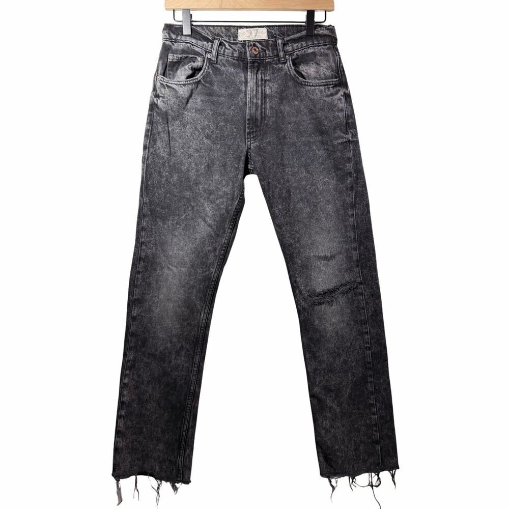 We The Free Vixen Cigarette Jean In Rock N Roll Distressed Women's size 27